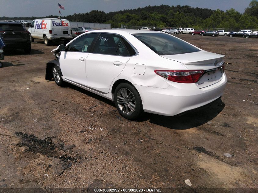 2017 TOYOTA CAMRY XLE/SE/LE/XSE - 4T1BF1FK9HU426162
