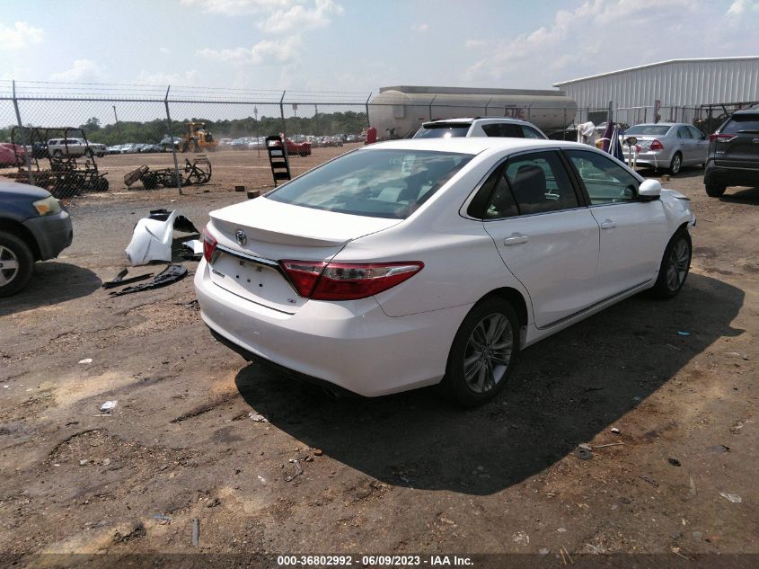 2017 TOYOTA CAMRY XLE/SE/LE/XSE - 4T1BF1FK9HU426162