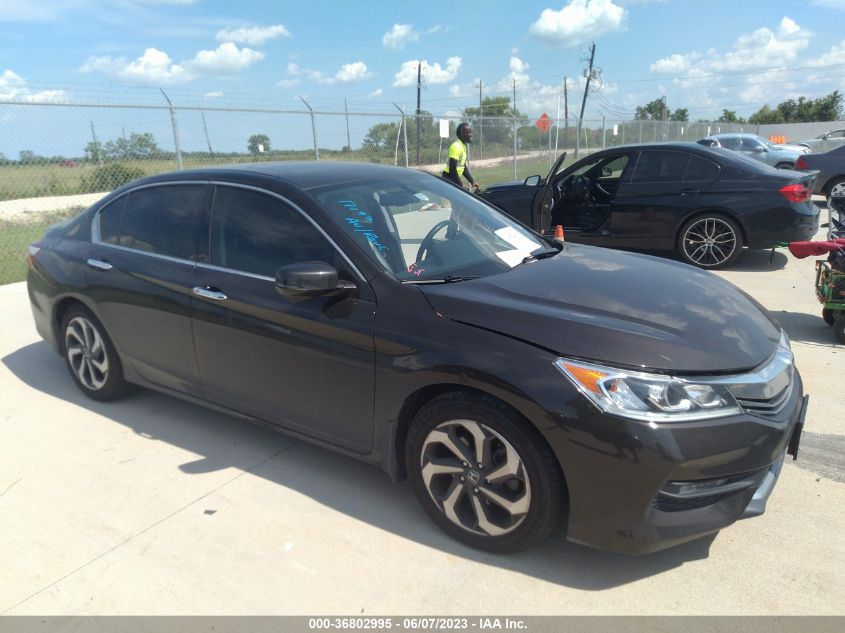 2017 HONDA ACCORD SEDAN EX-L V6 - 1HGCR3F84HA000267