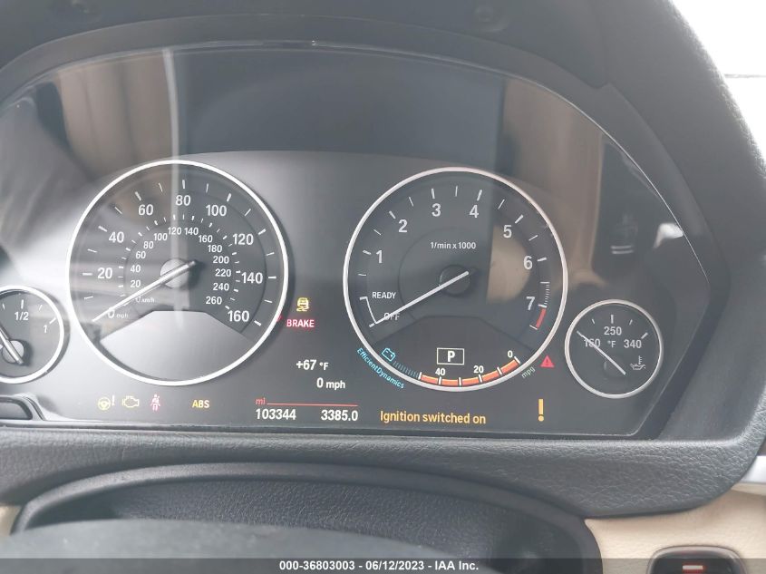 2015 BMW 3 SERIES 328I - WBA3C1C56FK119862