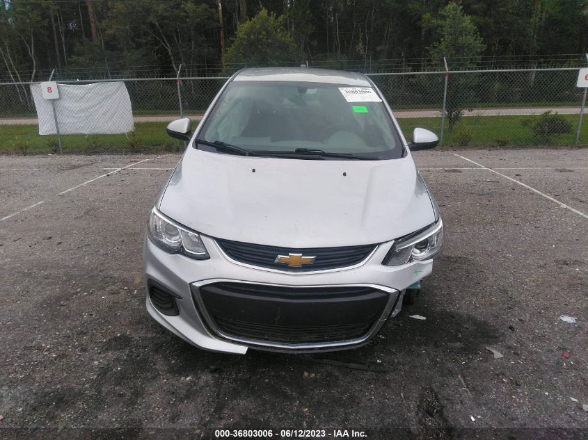 2018 CHEVROLET SONIC LT - 1G1JD5SHXJ4125583