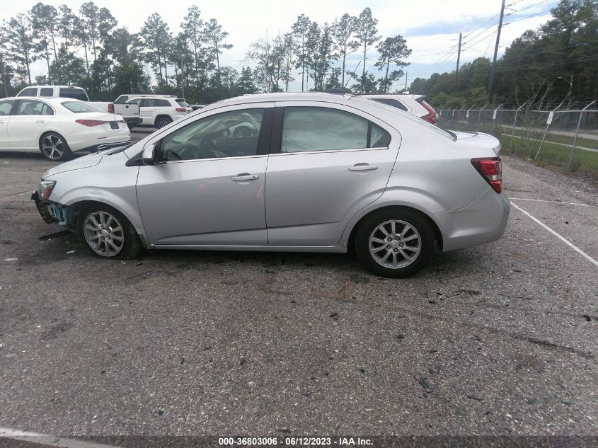 2018 CHEVROLET SONIC LT - 1G1JD5SHXJ4125583