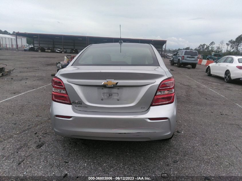 2018 CHEVROLET SONIC LT - 1G1JD5SHXJ4125583