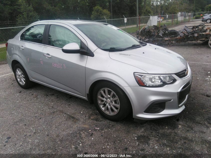 2018 CHEVROLET SONIC LT - 1G1JD5SHXJ4125583