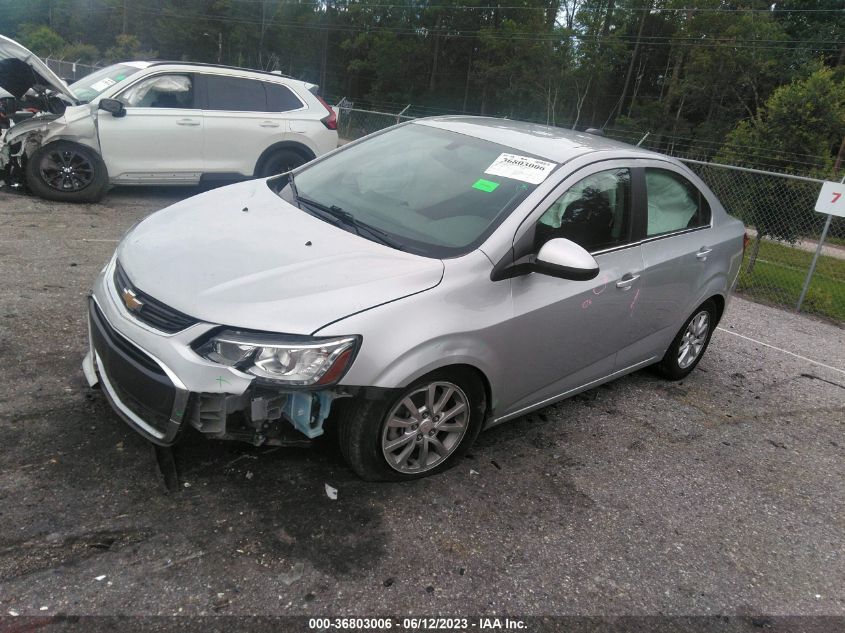 2018 CHEVROLET SONIC LT - 1G1JD5SHXJ4125583