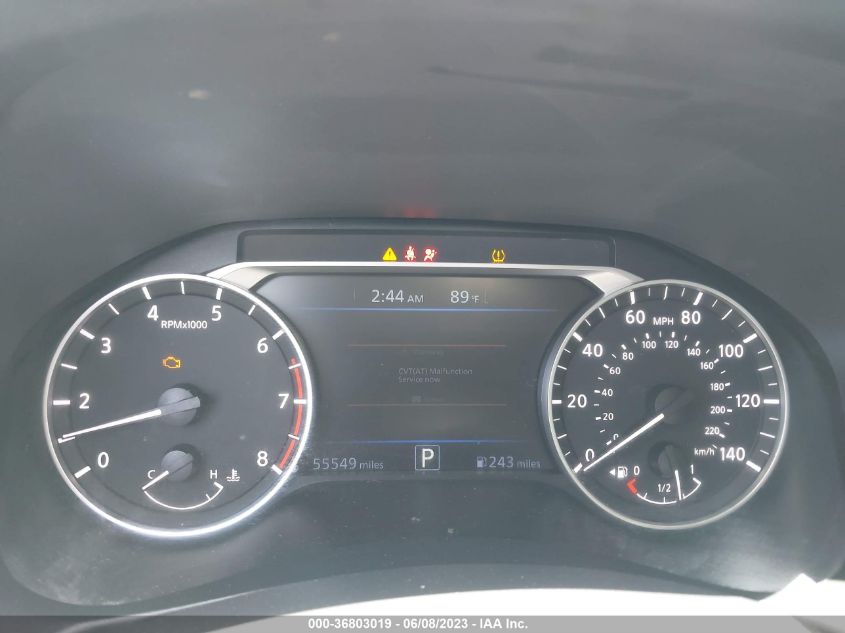 2019 NISSAN ALTIMA 2.5 SR - 1N4BL4CV2KC114622