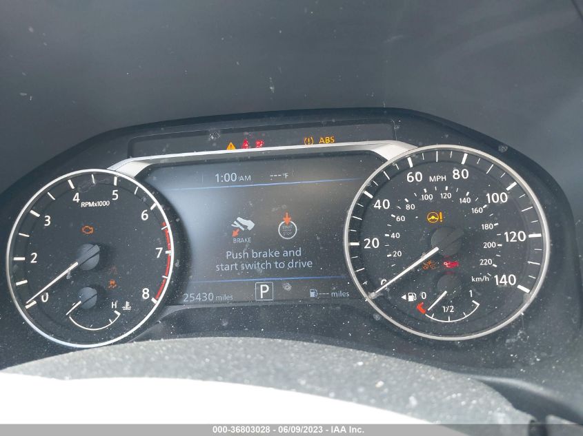 2022 NISSAN ALTIMA 2.5 SV - 1N4BL4DV8NN377091
