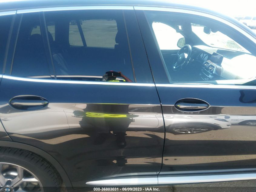 2021 BMW X3 XDRIVE30I - 5UXTY5C01M9F78657