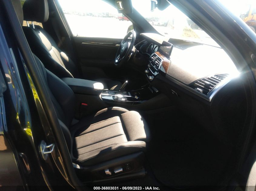 2021 BMW X3 XDRIVE30I - 5UXTY5C01M9F78657