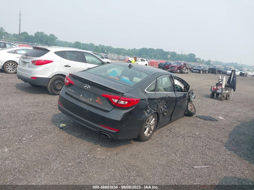 2016 HYUNDAI SONATA SE - 5NPE24AF9GH405099