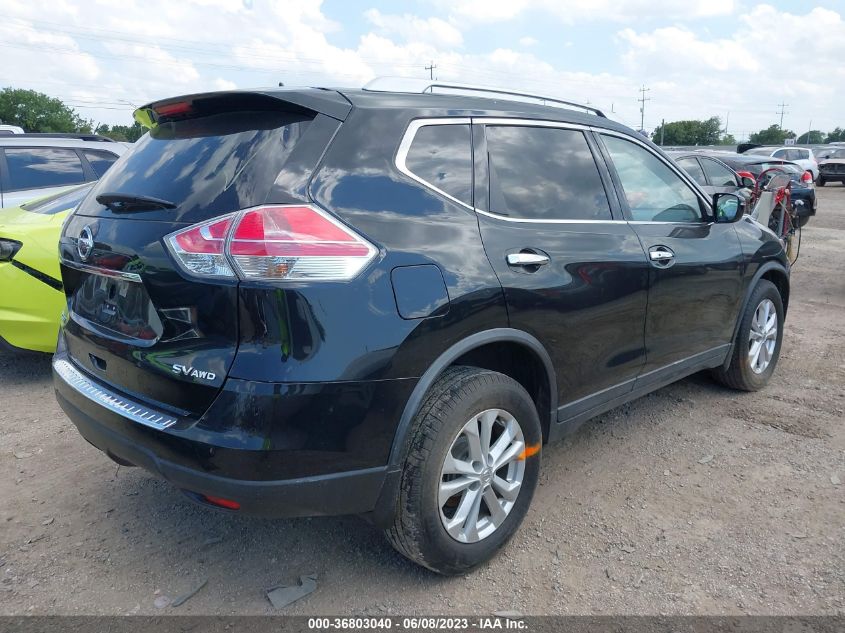 2016 NISSAN ROGUE SV - KNMAT2MV6GP667315
