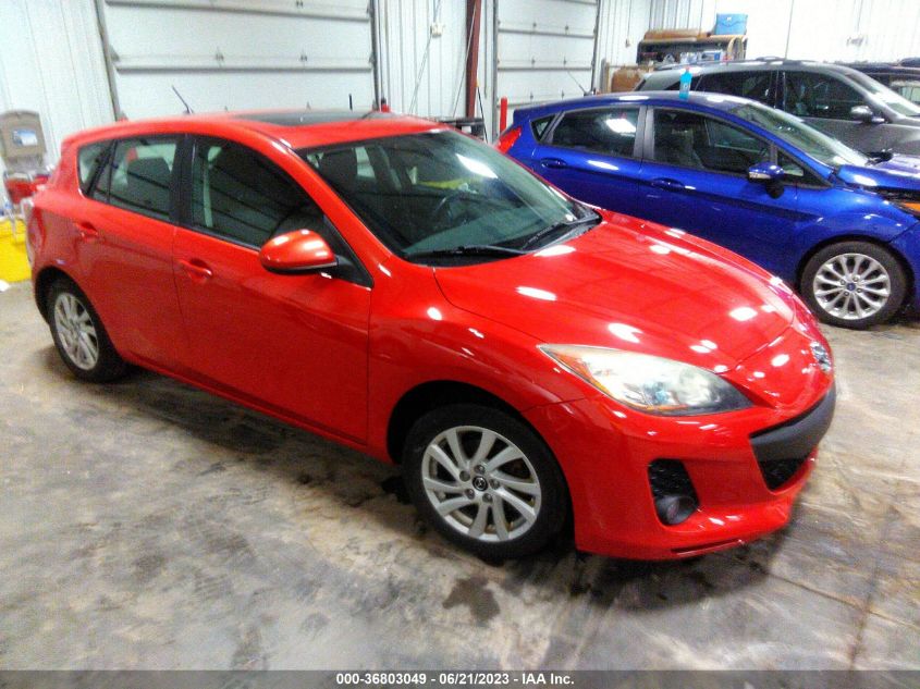 2013 MAZDA MAZDA3 I TOURING - JM1BL1L74D1722599