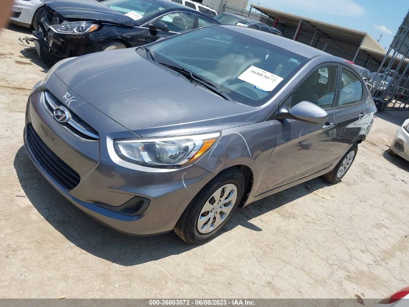 2016 HYUNDAI ACCENT SE - KMHCT4AE0GU114682