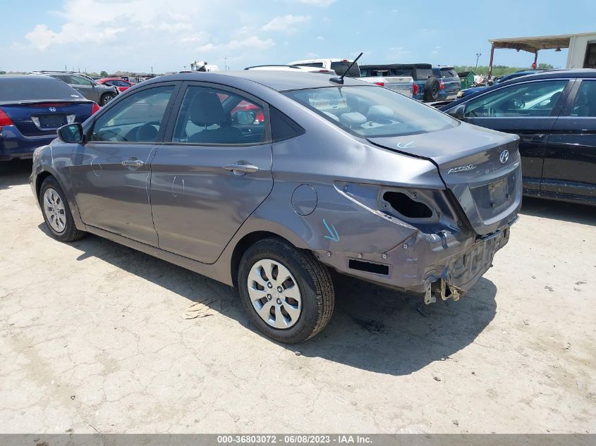 2016 HYUNDAI ACCENT SE - KMHCT4AE0GU114682