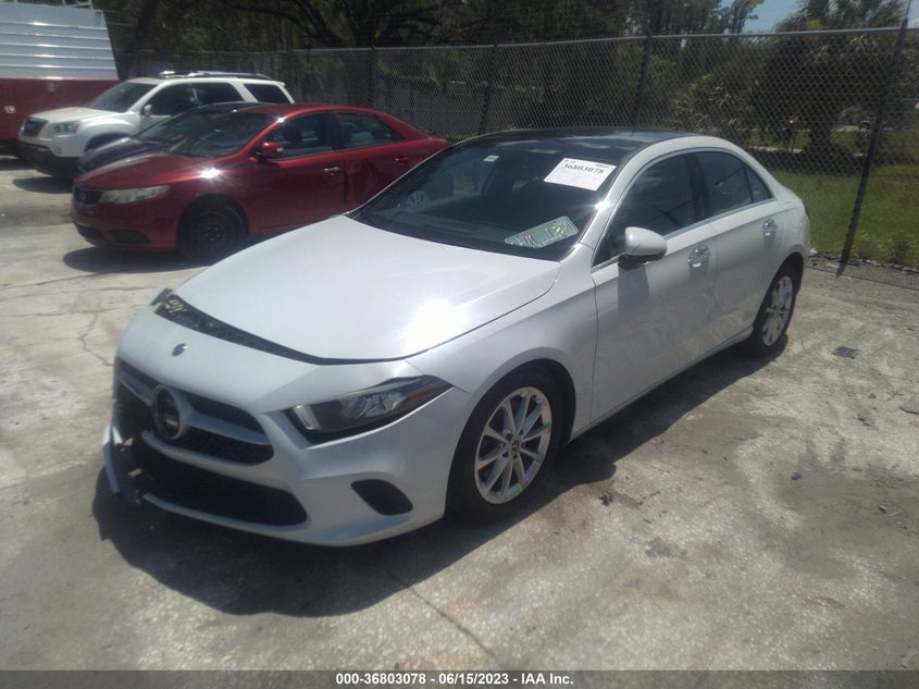 VIN WDD3G4EB6LW040293 2020 MERCEDES-BENZ A-CLASS A 220