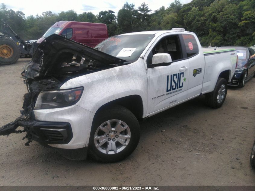 2022 CHEVROLET COLORADO 4WD LT - 1GCHTCEA0N1124705