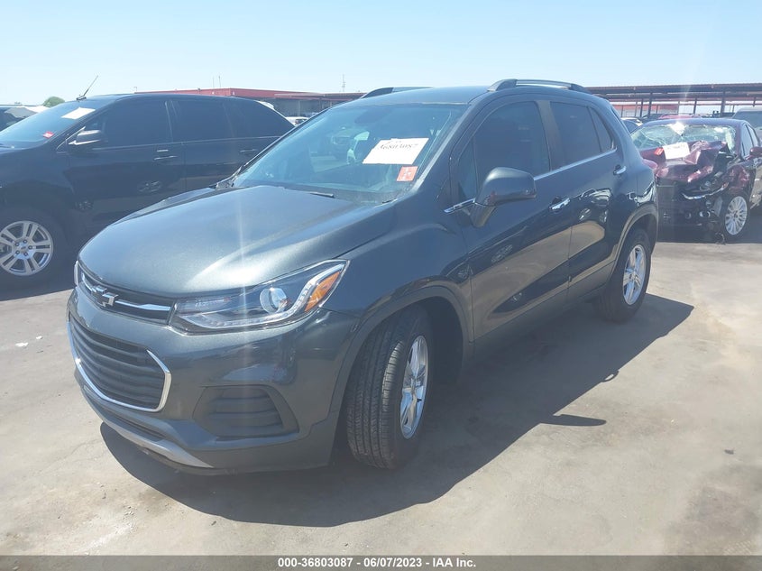 VIN 3GNCJLSB7KL262007 2019 CHEVROLET TRAX LT