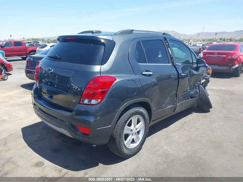 VIN 3GNCJLSB7KL262007 2019 CHEVROLET TRAX LT