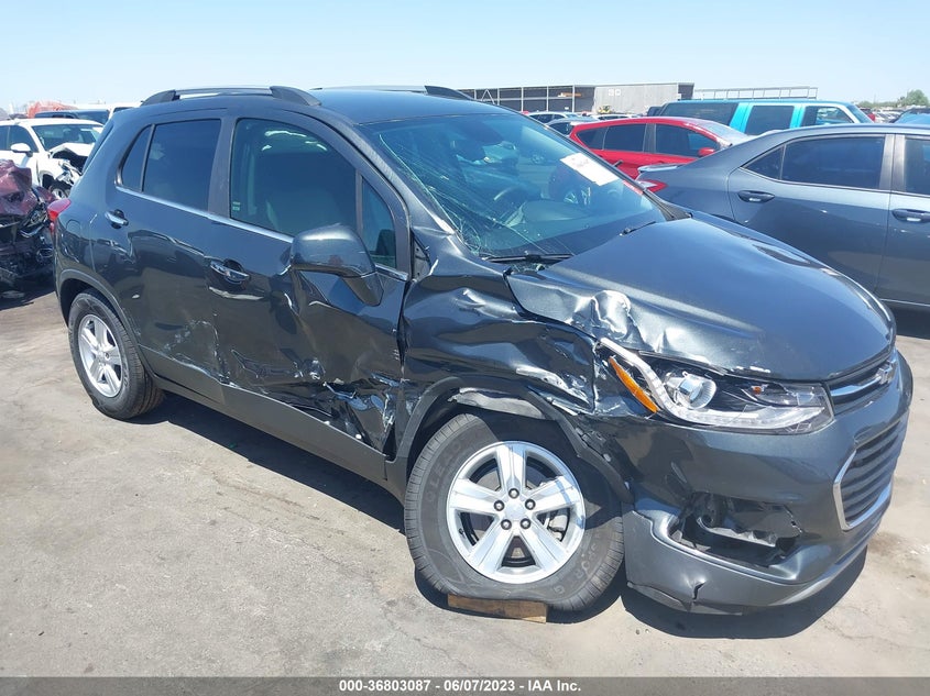 VIN 3GNCJLSB7KL262007 2019 CHEVROLET TRAX LT