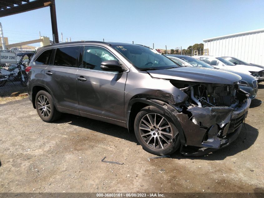 2018 TOYOTA HIGHLANDER SE/XLE - 5TDJZRFH1JS561172