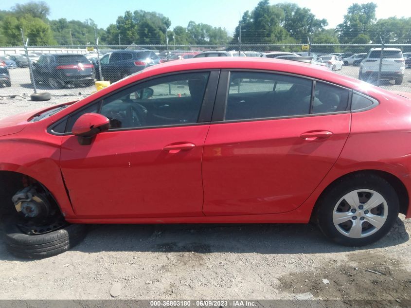 2017 CHEVROLET CRUZE LS - 1G1BC5SM2H7160535