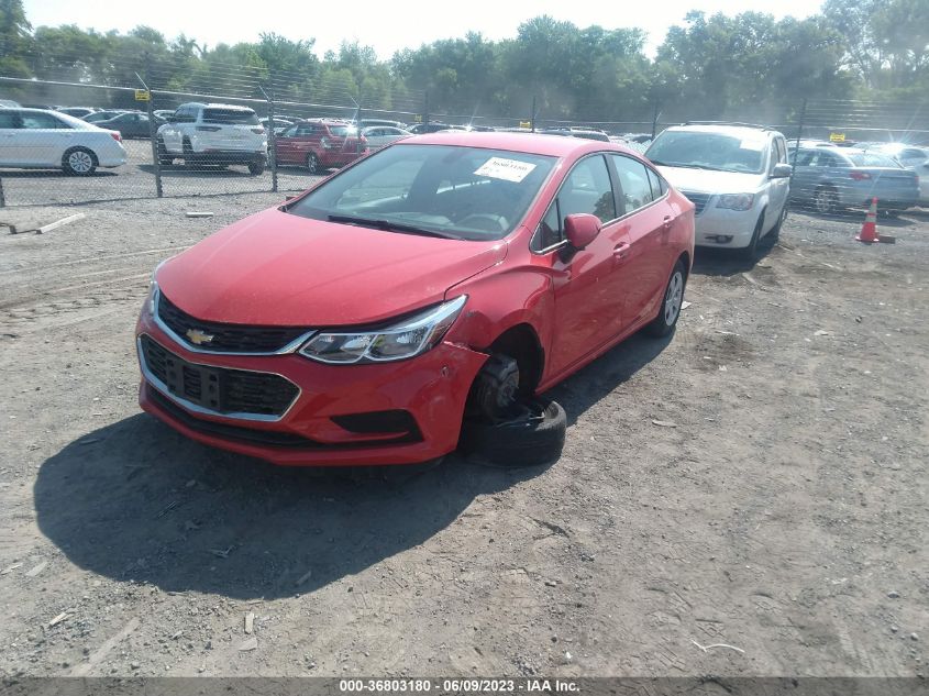 2017 CHEVROLET CRUZE LS - 1G1BC5SM2H7160535