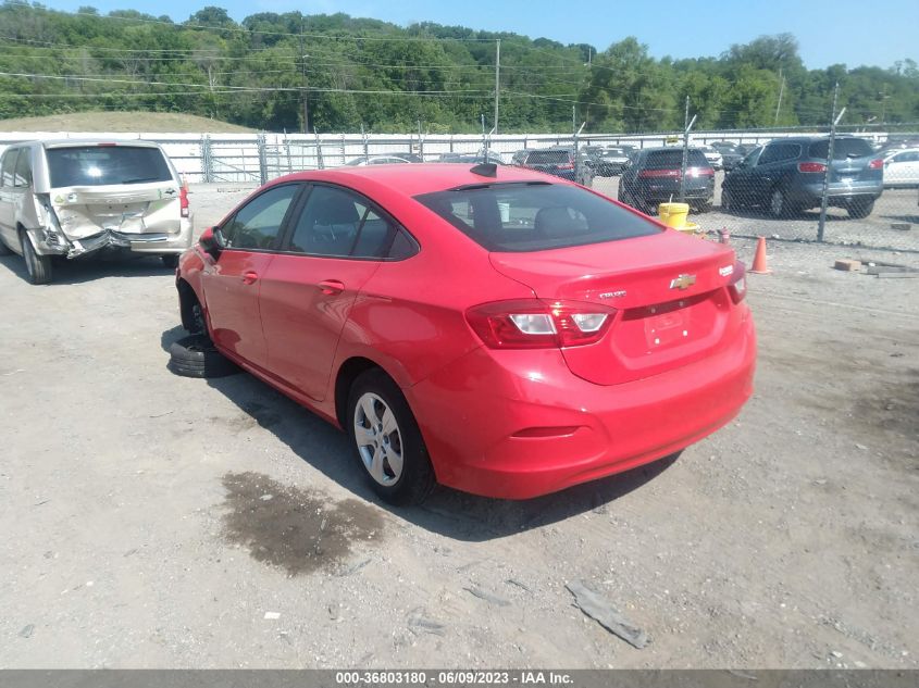 2017 CHEVROLET CRUZE LS - 1G1BC5SM2H7160535