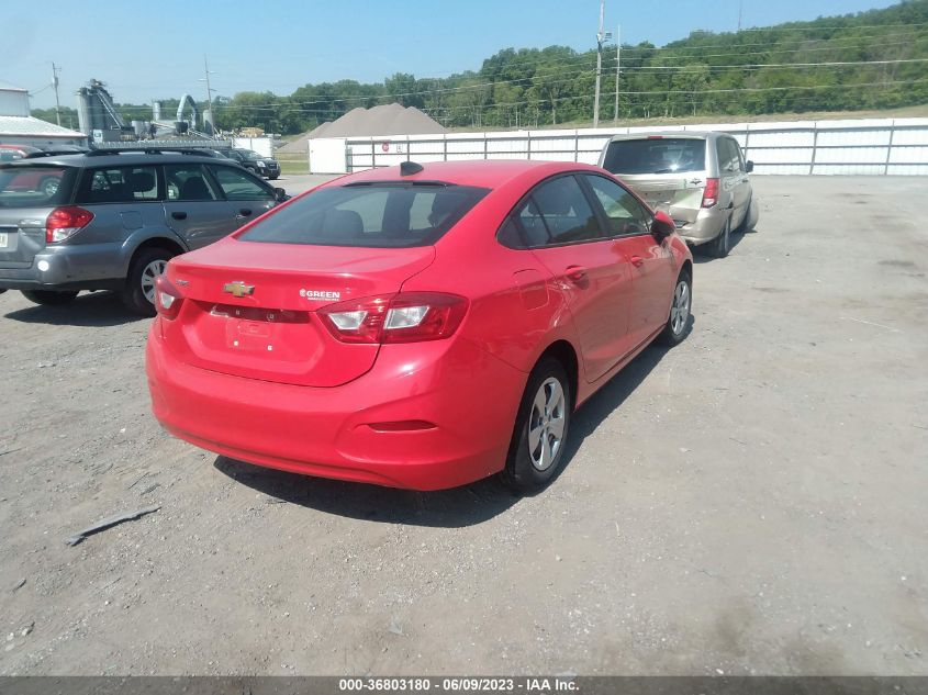2017 CHEVROLET CRUZE LS - 1G1BC5SM2H7160535