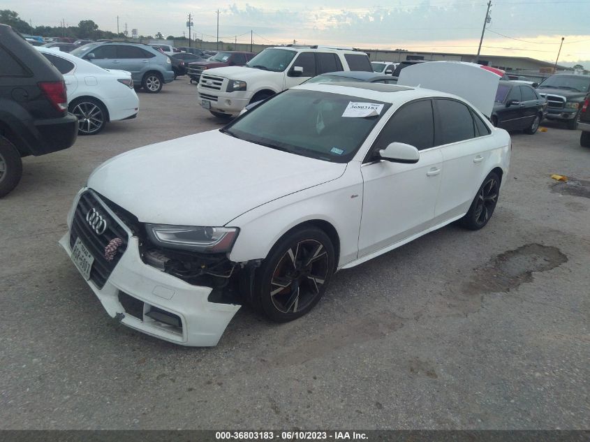 2014 AUDI A4 PREMIUM PLUS - WAUFFAFL4EA081552