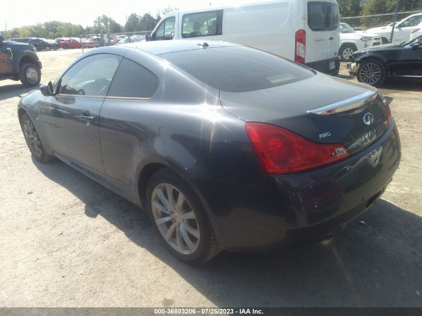 2014 INFINITI Q60 COUPE - JN1CV6EL1EM130828
