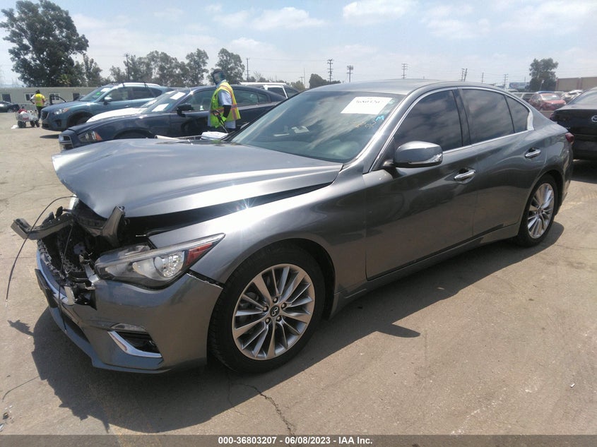VIN JN1EV7AP8JM363624 2018 INFINITI Q50 LUXE/SPORT