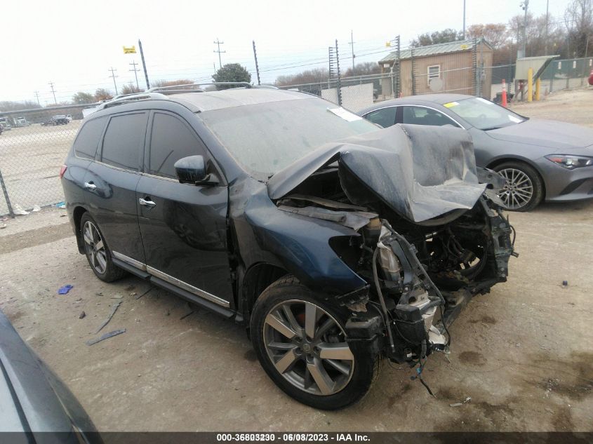 2014 NISSAN PATHFINDER PLATINUM - 5N1AR2MN1EC688233