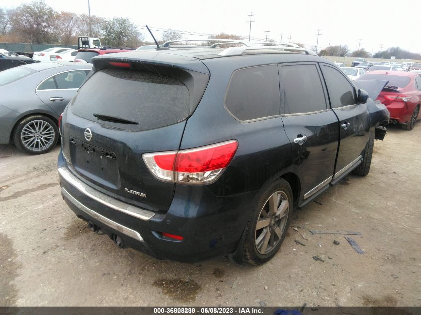 2014 NISSAN PATHFINDER PLATINUM - 5N1AR2MN1EC688233