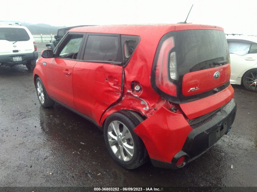 2016 KIA SOUL + - KNDJP3A5XG7873834