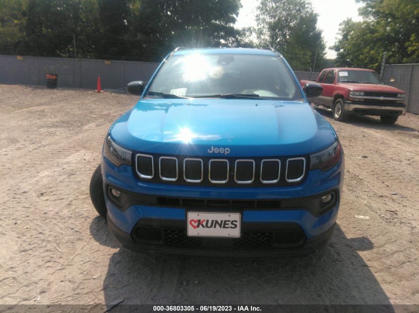 2022 JEEP COMPASS LATITUDE - 3C4NJDBBXNT179571