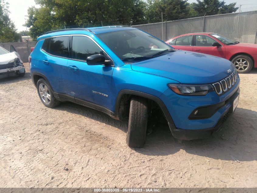 2022 JEEP COMPASS LATITUDE - 3C4NJDBBXNT179571