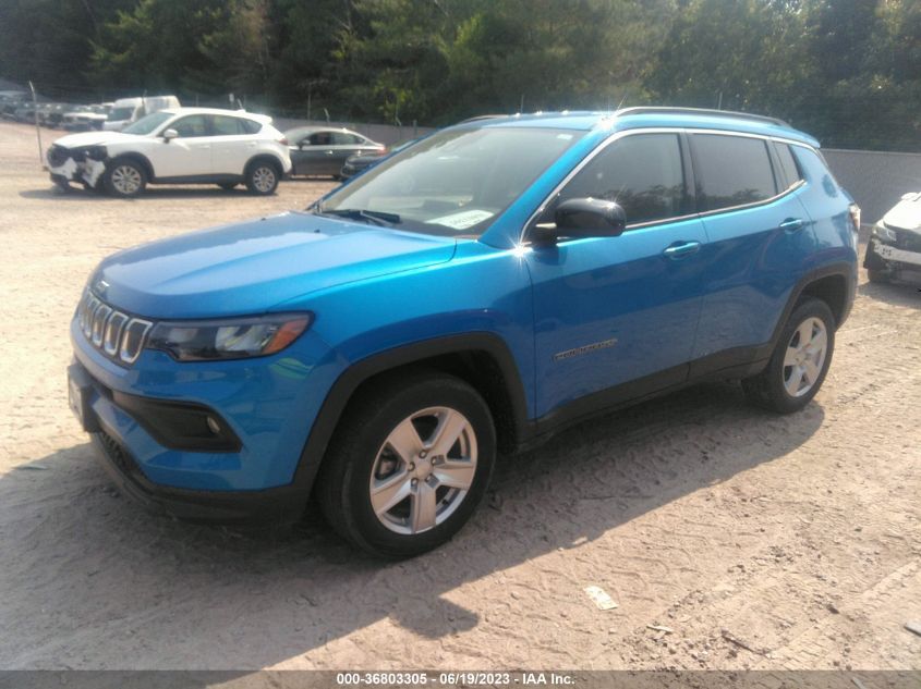 2022 JEEP COMPASS LATITUDE - 3C4NJDBBXNT179571