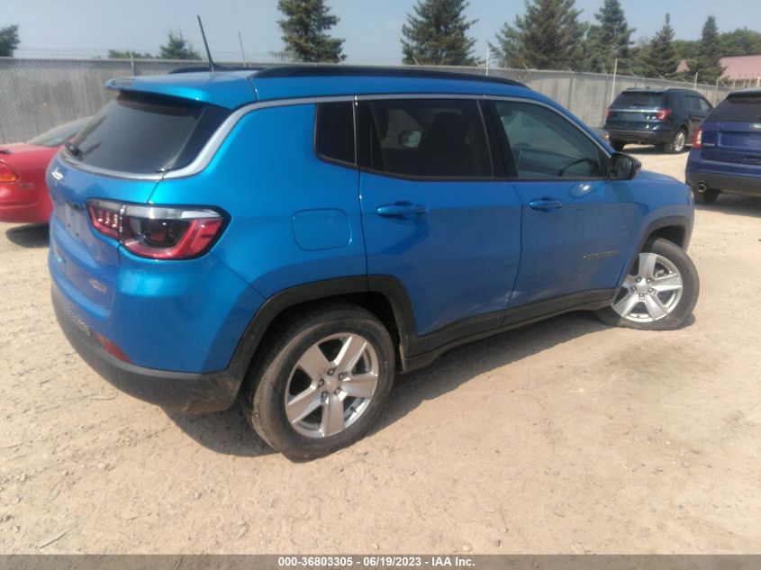 2022 JEEP COMPASS LATITUDE - 3C4NJDBBXNT179571