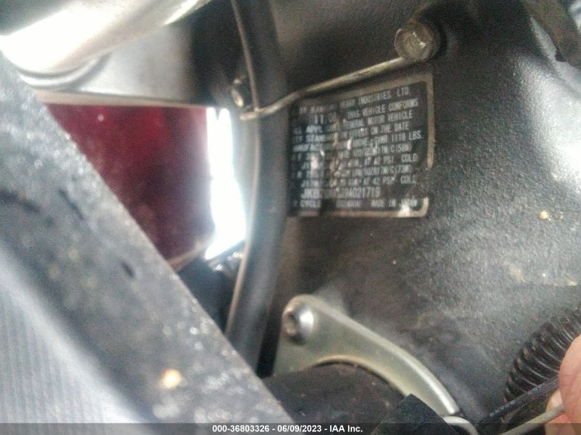 2009 KAWASAKI ZG1400 A JKBZGNA139A021719