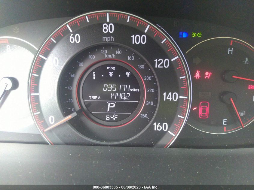 2017 HONDA ACCORD COUPE EX-L - 1HGCT1B80HA005431