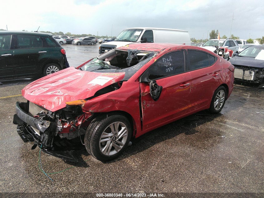 VIN 5NPD84LF5LH534085 2020 HYUNDAI ELANTRA SEL