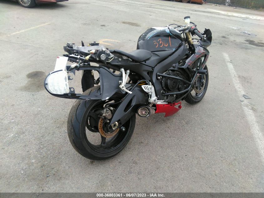 2007 SUZUKI GSX-R600 - JS1GN7DA072102550