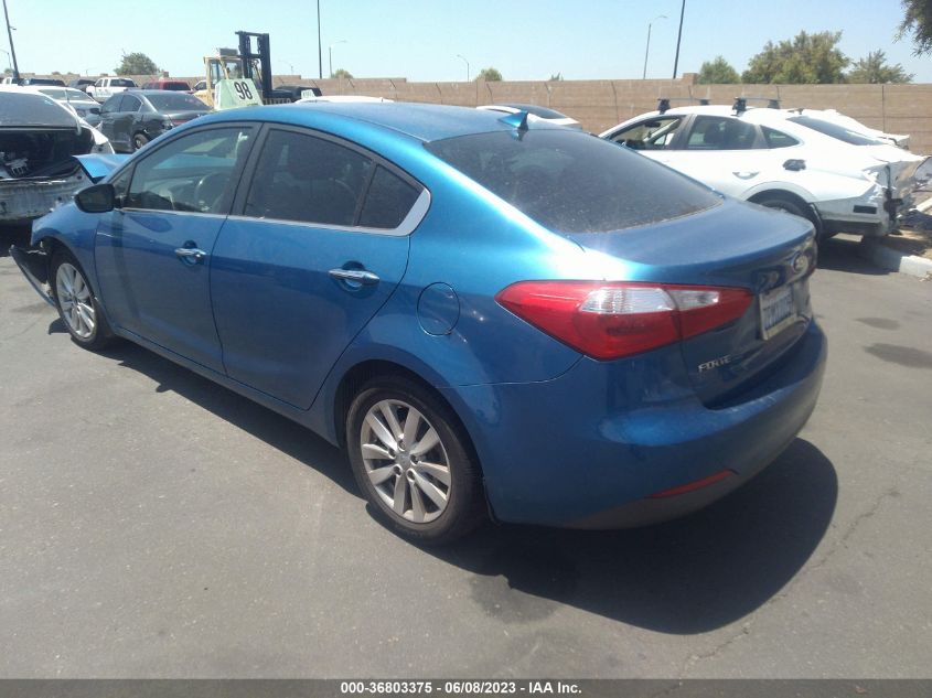 2014 KIA FORTE EX - KNAFX4A89E5158538