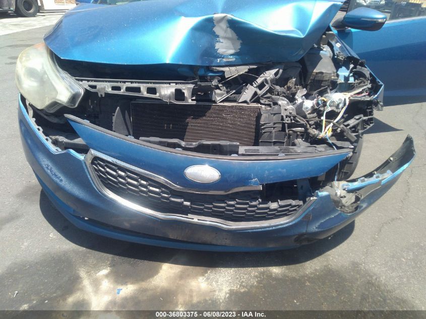 2014 KIA FORTE EX - KNAFX4A89E5158538