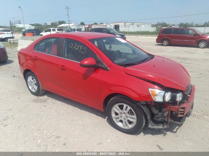 2013 CHEVROLET SONIC LT - 1G1JC5SH2D4152882