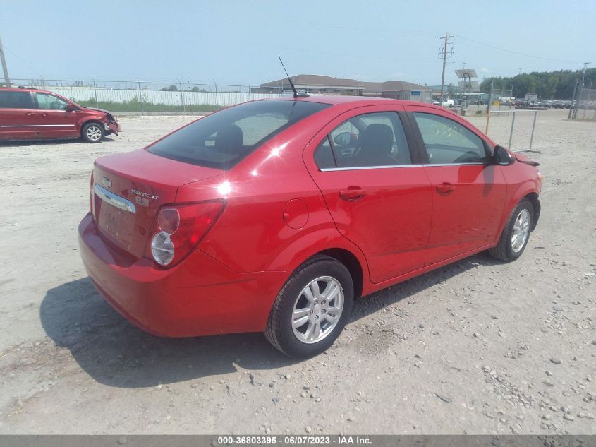 2013 CHEVROLET SONIC LT - 1G1JC5SH2D4152882
