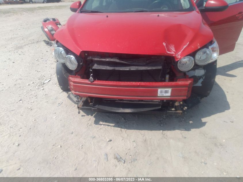 2013 CHEVROLET SONIC LT - 1G1JC5SH2D4152882