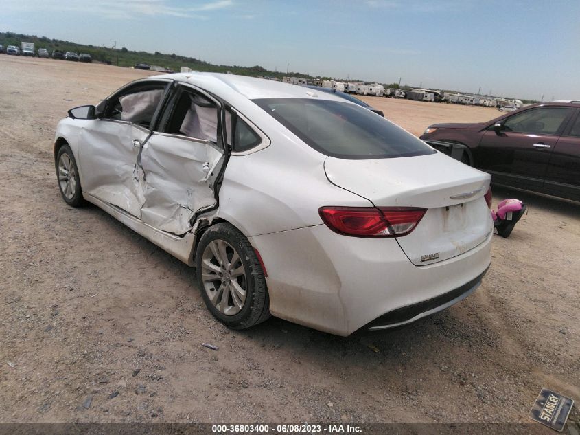 2015 CHRYSLER 200 LIMITED - 1C3CCCAB7FN563097