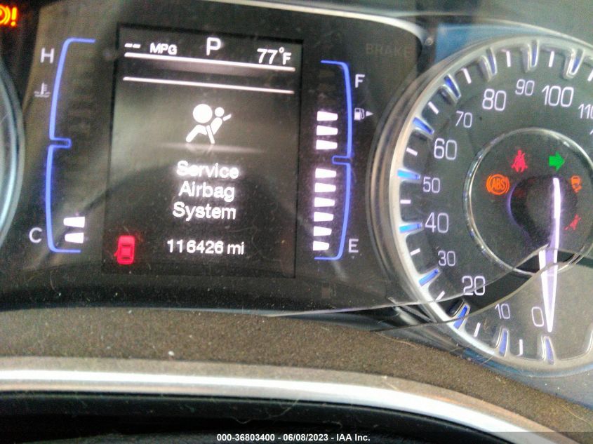 2015 CHRYSLER 200 LIMITED - 1C3CCCAB7FN563097