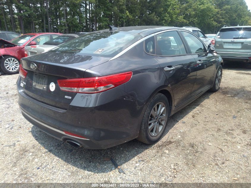 2016 KIA OPTIMA LX TURBO - 5XXGT4L15GG040696